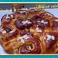 recette CHINOIS A LA CREME AMANDINE ET RAISINS