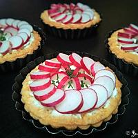 recette Tartelettes radis et fromage frais