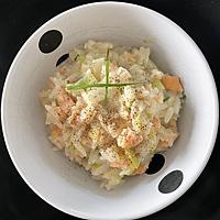 recette Risotto au saumon