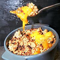 recette MANGUE CRUMBLE SANS BEURRE NI SUCRE RAFFINE