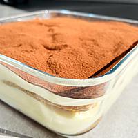 recette le véritable "tiramisu" italien