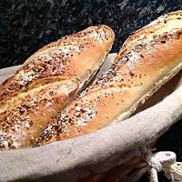 recette Baguettes aux céréales