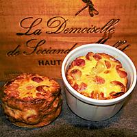 recette CLAFOUTIS PORTION AUX CERISES NAPOLEON