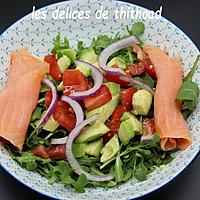 recette salade de saumon tex mex