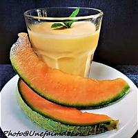 recette MOUSSE DE MELON LEGERE AU FROMAGE BLANC