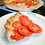 recette Tarte légère à la ricotta et tomates