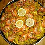 recette paella poulet et fruits de mer
