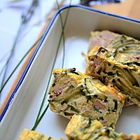 recette Terrine courgette thon