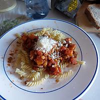 recette Sauce bolognaise végétarienne aux lentilles