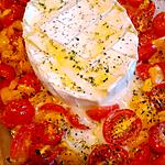 recette Fromage et petits légumes au four
