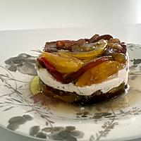 recette Mille feuilles de tomates et chèvre