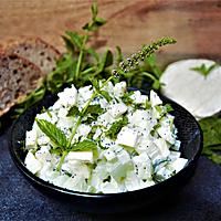 recette CONCOMBRE / CHEVRE FAçON TZATZIKI