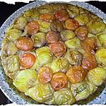 recette tatin d'abricots à la réglisse