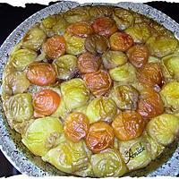 recette tatin d'abricots à la réglisse