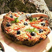 recette PIZZA APERO AU PAIN RASSIS