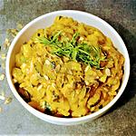 recette CURRY COURGETTES A L'INDIENNE :