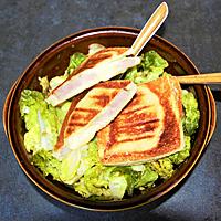 recette FAKE "CROQUE-MONSIEUR" POULET/CAMEMBERT