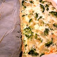 recette Quiche brocoli et saumon fumé