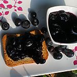recette Confiture de myrtilles .