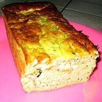 recette cake chèvre courgette très moelleux