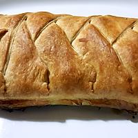 recette Tresse feuilletée chèvre épinards