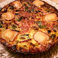 recette Clafouti aux poireaux