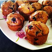 recette Muffins aux fruits rouges et chocolat blanc