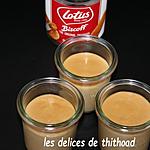 recette crèmes de spéculoos