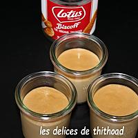 recette crèmes de spéculoos