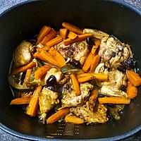 recette Poulet aux légumes façon tajine