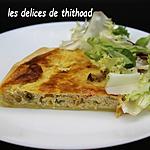 recette quiche thon légumes, moutarde et curry