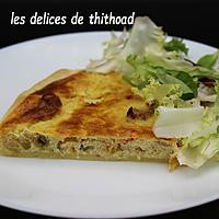 recette quiche thon légumes, moutarde et curry