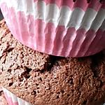 recette Muffin au chocolat cœur fondant