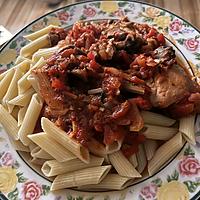 recette POULET CHASSEUR À LA MIJOTEUSE