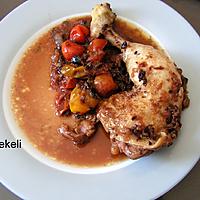 recette Cocotte de poulet aux tomates