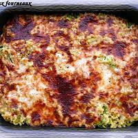 recette Coquillettes & courgettes gratinées au Comté