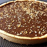 recette Tarte pralinoise (chocolat au praliné)