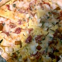 recette Quiche poire, bleu et jambon cru