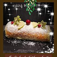 recette BUCHE DE NOEL AUX FRUITS