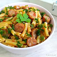 recette One pot pasta à la saucisse