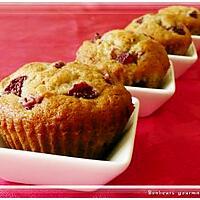 recette Muffins fraise-banane à la cardamome