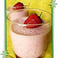 recette Panna cotta fraise-vanille