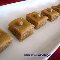 recette Baklawa aux amandes et noix