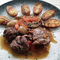 recette sauté de chevreuil au vin blanc au cookéo