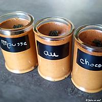 recette Mousse au chocolat au jus de pois chiches