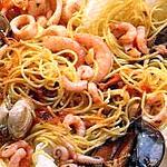 recette Spaghettis aux coquillages