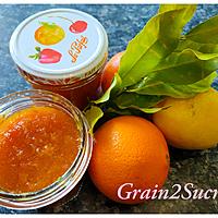 recette Confiture d'agrumes, orange, citron, clémentine