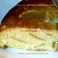 recette Gâteau aux pommes au brocciu et ricotta