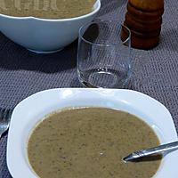 recette Velouté de châtaignes et champignons forestiers