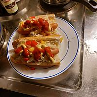 recette Hot dog à la New-Yorkaise